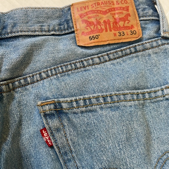 Vintage Levi’s 550 33x30 - Picture 6 of 6